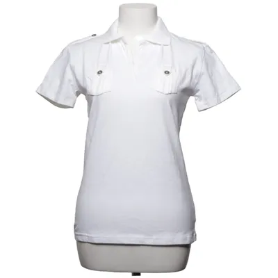 Polo (Blanc) de Hemisphere Coton, Élasthane