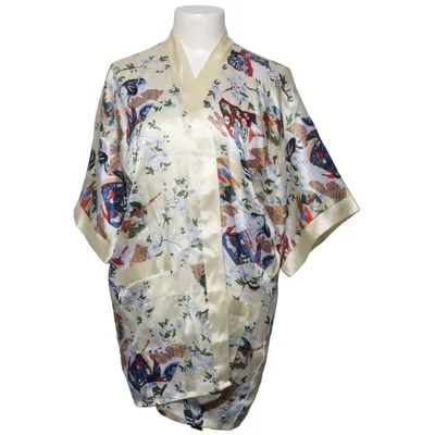 Kimono (Beige, Mehrfarbig) von G Full Gold Polyester