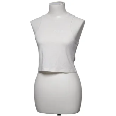 Träningslinne (Vit) från Basic Apparel Elastan, Ekologisk bomull, Polyester