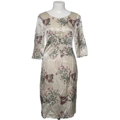 Dress (Beige, Multicolored) from PBO Elastane, Silk, Viscose