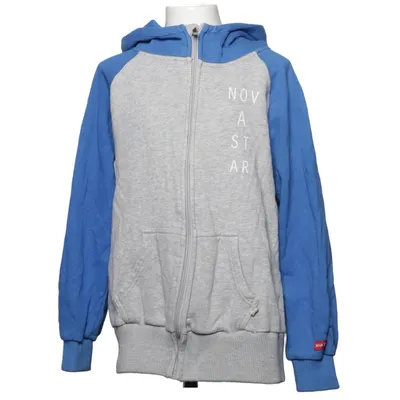 Capuchon sweater (Blauw, Grijs) van Novastar Katoen
