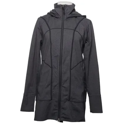 Hoodie (Gray) from Athleta Elastane, Nylon, Polyester