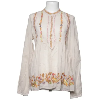 Blouse (Beige, Meerkleurig) van Object Katoen