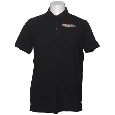 Polo (Noir) de Clique Coton