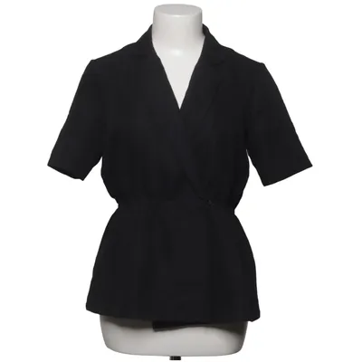 Slå-om top (Sort) fra Ichi Polyester, Viscose