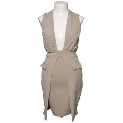 Jurk (Beige) van Boohoo Night Elastaan, Polyester