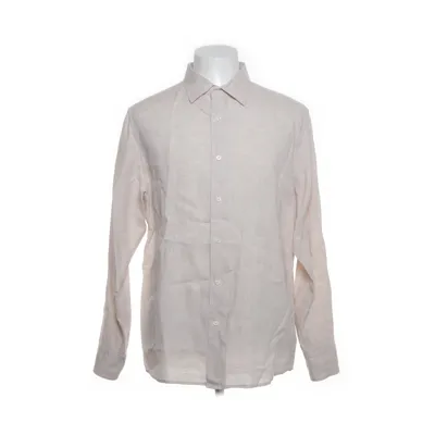 Skjorte (Beige) fra Uniqlo Linned