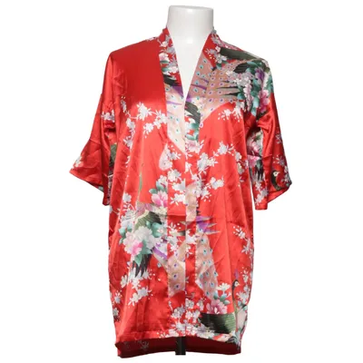 Kimono (Rood, Meerkleurig) van Oriental Village