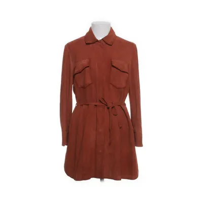 Leren jas (Bruin) van Jofama Polyester, Leer