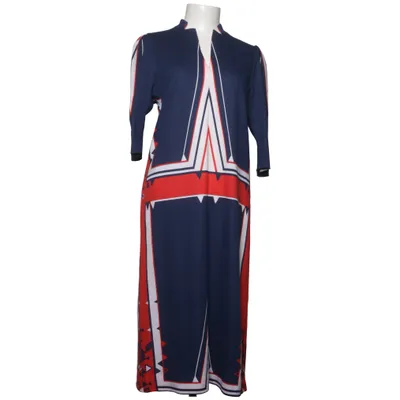 Jurk (Blauw, Rood, Wit) van Maud Fredin Fredholm Katoen, Polyester