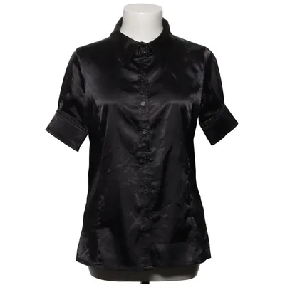 Kurzarmhemd (Schwarz) von Crossroads Elasthan, Polyester