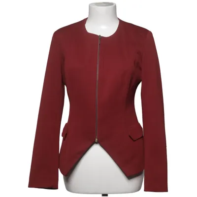 Blazer (Rouge) de Katrus Élasthane, Polyester
