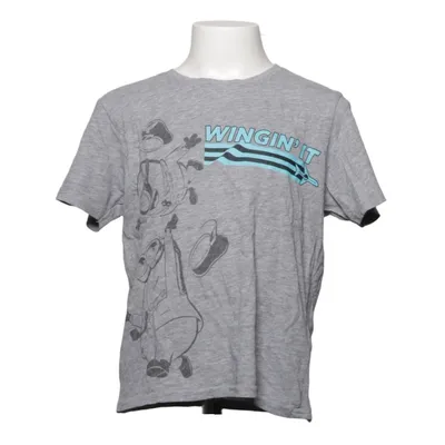 T-shirt (Gray, Blue) from Illumination Cotton, Viscose