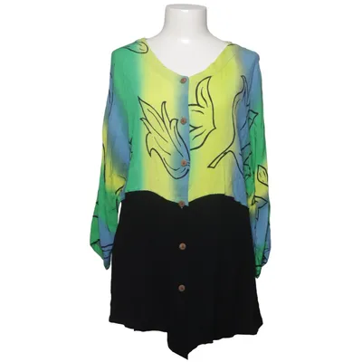 Blouse (Groen, Blauw, Zwart) van Kattsjön Viscose