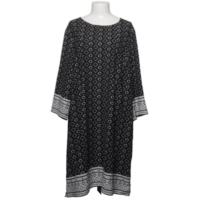 Jurk (Zwart, Wit) van Ellos Polyester