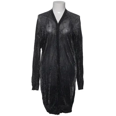 Cardigan (Sort, Sølv) fra MaxMara Metallfiber, Viscose