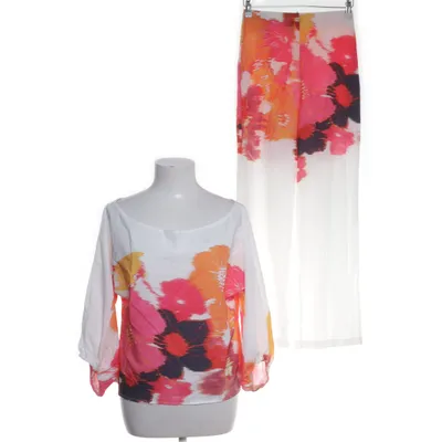 Set (Vit, Flerfärgad) Polyester