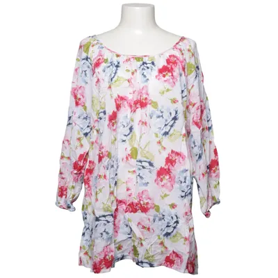 Blus (Vit, Rosa, Blå) från Cellbes Bomull