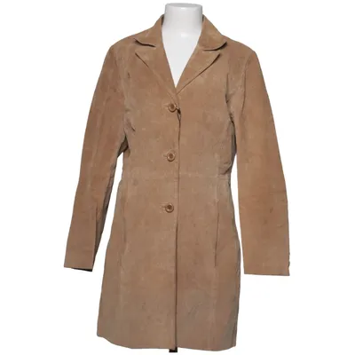 Leren jas (Bruin) van Auluna Leather Company Leer, Polyester
