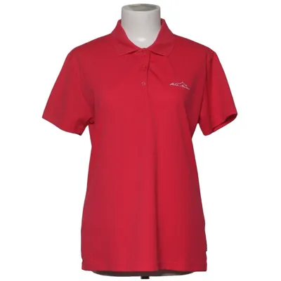 Poloshirt (Rood) van Peak Mountain Polyester