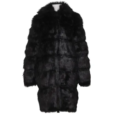 Fur jacket (Black) from Jofama