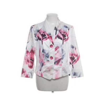 Kavaj (Vit, Flerfärgad) från Select Acetat, Elastan, Polyester