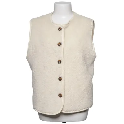 Outer vest (White) from Made in italy Elastane, Polyester, Viscose