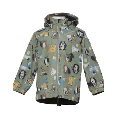 Outdoorjakke (Grøn, Flerfarvet) fra Polarn O. Pyret Genanvendt polyester