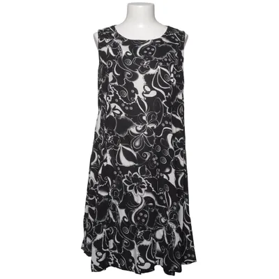 Robe (Noir, Blanc) de Ellos Plus Collection Viscose