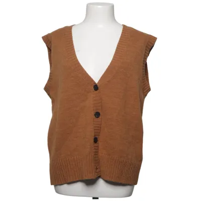 Gilet (Bruin) van Nümph Acryl, Polyamide, Wol