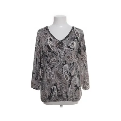Blouse (Zwart, Meerkleurig) van Cassis Collection Elastaan, Polyester