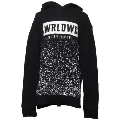 Sweat à capuche (Noir, Blanc) de H&M