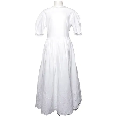 Maxikleid (Weiß) von Hübner Baumwolle
