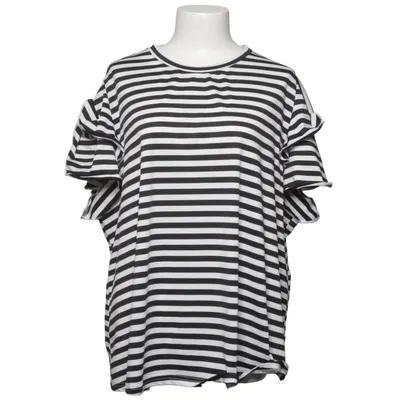 T-shirt (Noir, Blanc) de Emery Rose Élasthane, Polyester