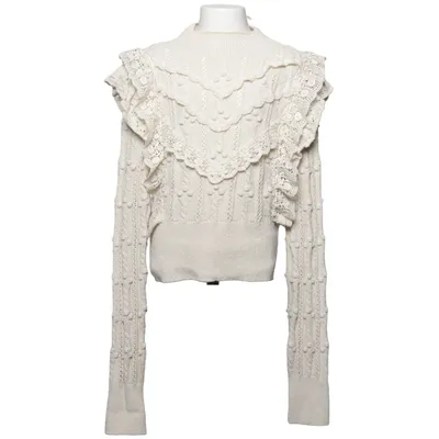 Sweater (Beige) from Zara Cotton, Polyester, Viscose
