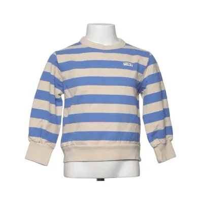 Sweatshirt (Blå, Beige) fra Tinycottons Elastan, Økologisk bomuld