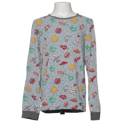 Pajama sweater (Gray, Multicolored) from Villervalla Elastane, Organic cotton