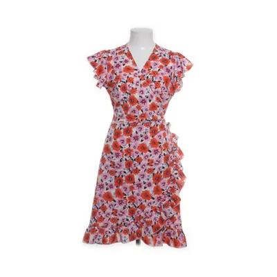 Omlottklänning (Vit, Flerfärgad) från Ambika Polyester