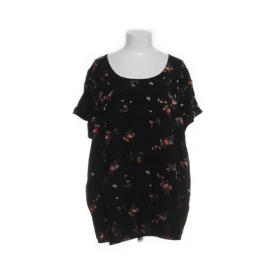 Topp (Svart, Flerfärgad) från Zizzi Viskos