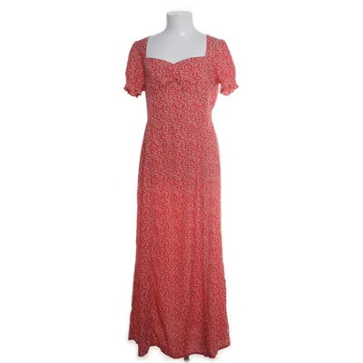 Maxi jurk (Rood, Wit) van Vintage Dressing Polyester