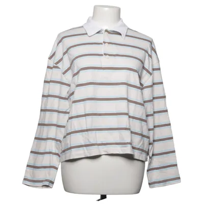 Rugby shirt (Beige, Blauw, Bruin) van Bershka Katoen
