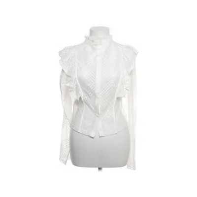 Blouse (Wit) van H&M Polyamide, Katoen, Viscose, Polyester