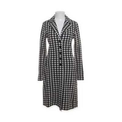 Coat (Black, White) from Kyra & Ko Cotton, Elastane, Polyamide