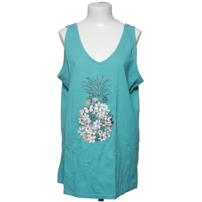Tanktop (Turquoise, Meerkleurig) van Gina Benotti Katoen