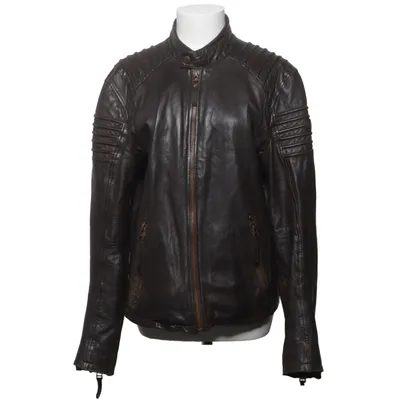 Leren jack (Bruin) van Gipsy