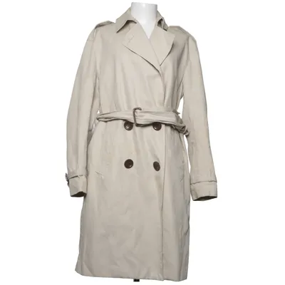 Trench coat (Beige) from Acne Cotton, Linen, Polyester, Viscose