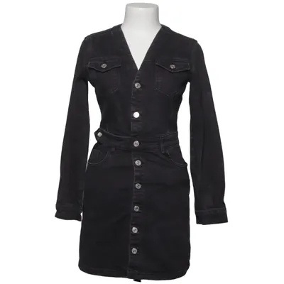 Denim dress (Gray) from Zara Denim
