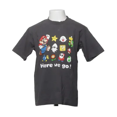 T-shirt (Grå, Flerfärgad) från Super Mario Bomull, Polyuretan