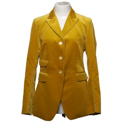 Blazer (Jaune) de Dondup Coton, Élasthane