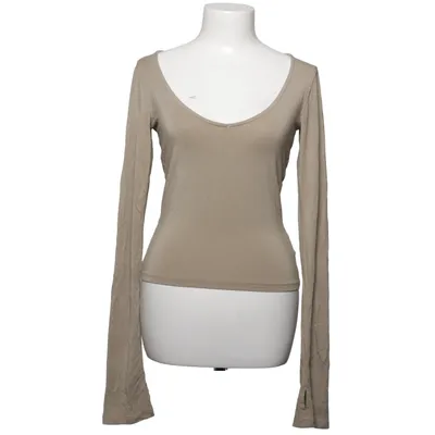 Lange mouwen shirt (Beige) van A-DSGN Elastaan, Modal, Tencel